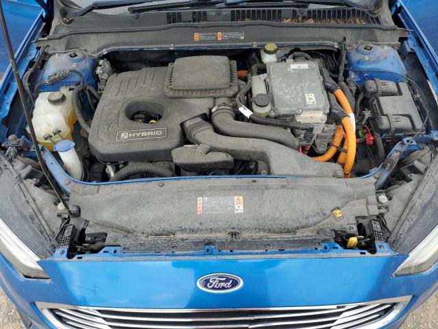 3FA6P0LU3LR217251 - 2020 FORD FUSION SE 蓝色 照片 11