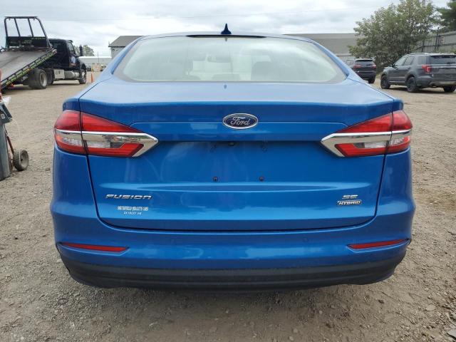 3FA6P0LU3LR217251 - 2020 FORD FUSION SE 蓝色 照片 6