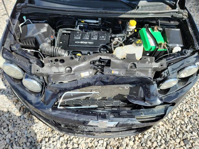 1G1JC5SB7E4197894 - 2014 CHEVROLET SONIC LT BLACK photo 11