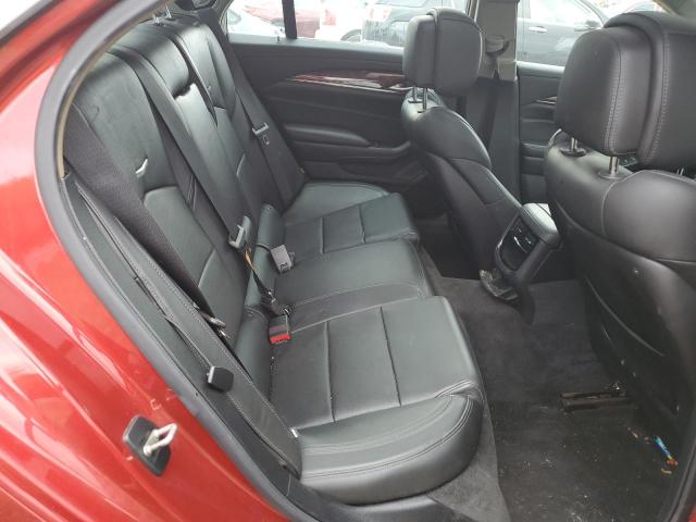 1G6AX5SXXE0196207 - 2014 CADILLAC CTS LUXURY COLLECTION RED photo 10