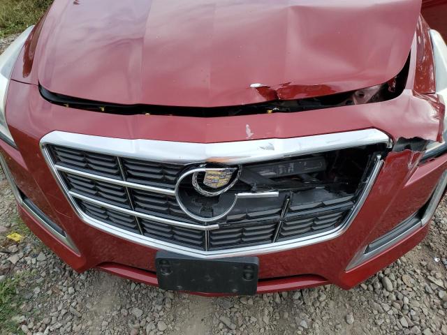 1G6AX5SXXE0196207 - 2014 CADILLAC CTS LUXURY COLLECTION RED photo 11