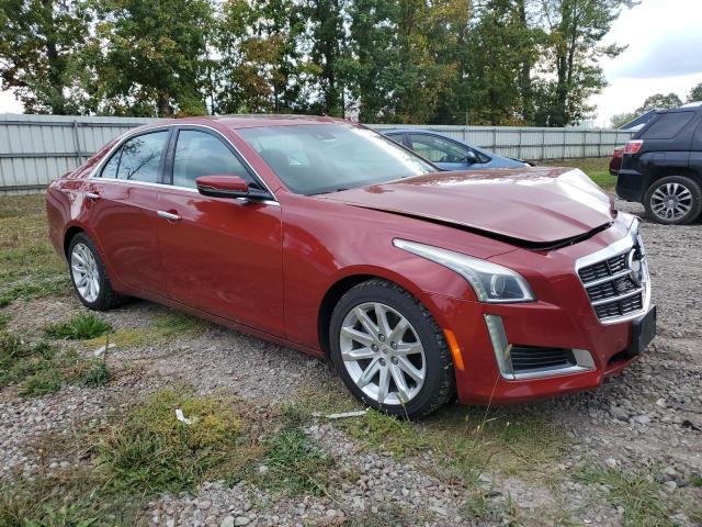 1G6AX5SXXE0196207 - 2014 CADILLAC CTS LUXURY COLLECTION RED photo 4