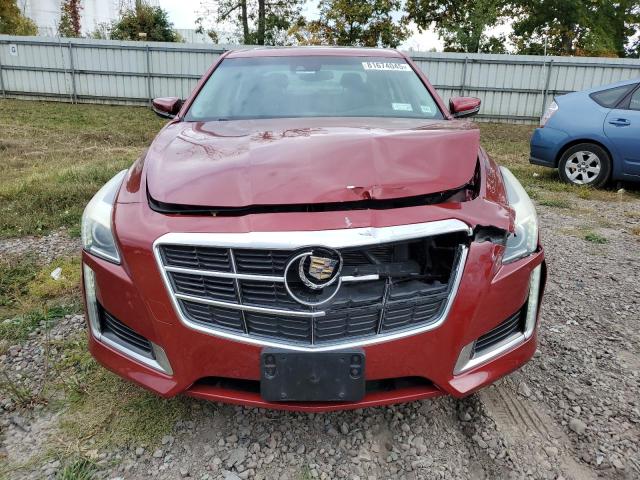 1G6AX5SXXE0196207 - 2014 CADILLAC CTS LUXURY COLLECTION RED photo 5