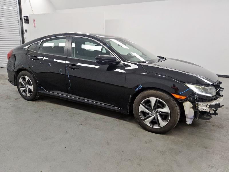 2HGFC2F6XLH501441 - 2020 HONDA CIVIC LX BLACK photo 4