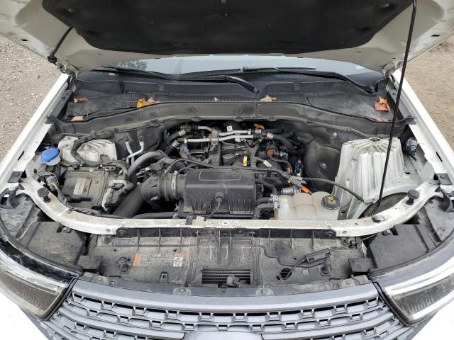 1FMSK8DH1RGA00865 - 2024 FORD EXPLORER XLT WHITE photo 12