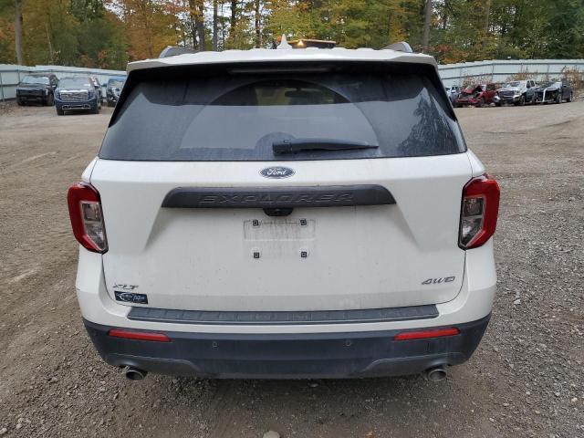 1FMSK8DH1RGA00865 - 2024 FORD EXPLORER XLT WHITE photo 6