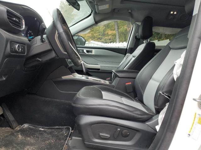 1FMSK8DH1RGA00865 - 2024 FORD EXPLORER XLT WHITE photo 7