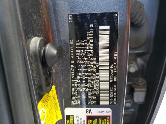 4T3BA3BB3DU043514 - 2013 TOYOTA VENZA LE 灰色 照片 14