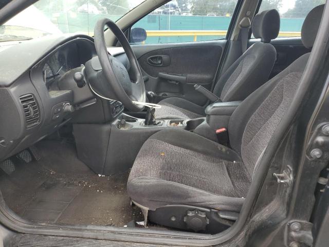 1G8ZJ52722Z132729 - 2002 SATURN SL2 BLACK photo 7