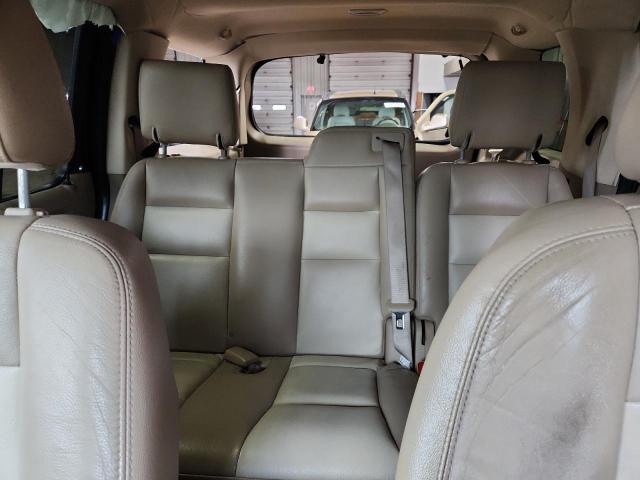 1FMEU64E58UA40769 - 2008 FORD EXPLORER EDDIE BAUER შავი ფოტო 10