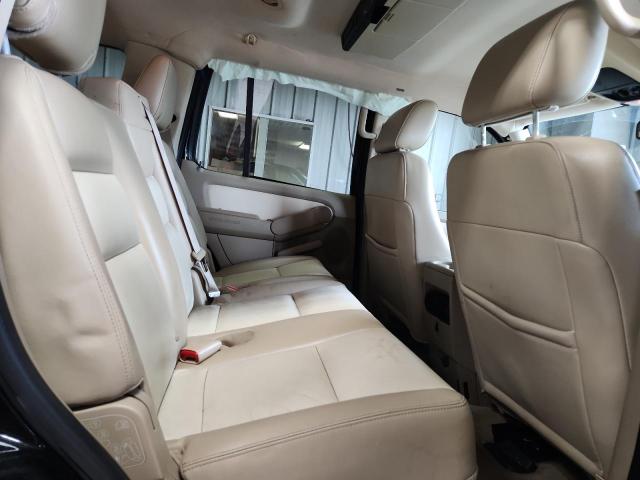 1FMEU64E58UA40769 - 2008 FORD EXPLORER EDDIE BAUER შავი ფოტო 11