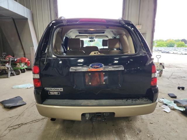 1FMEU64E58UA40769 - 2008 FORD EXPLORER EDDIE BAUER შავი ფოტო 6
