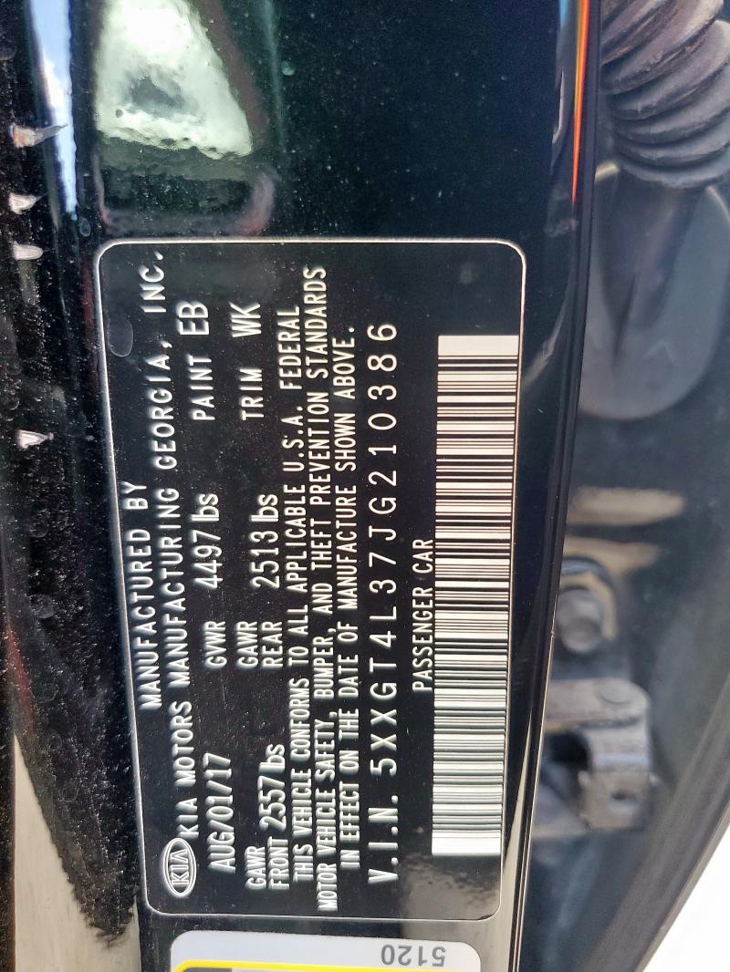 5XXGT4L37JG210386 - 2018 KIA OPTIMA LX Qara foto 13