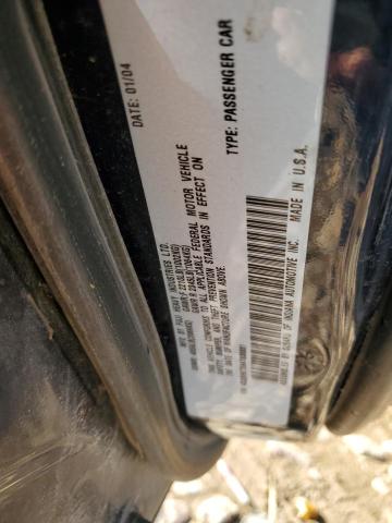 4S3BH675947638881 - 2004 SUBARU LEGACY OUTBACK AWP Bleu photo 12