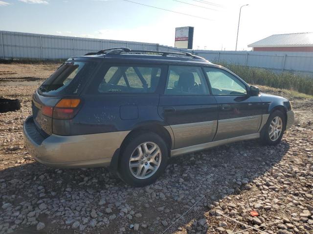 4S3BH675947638881 - 2004 SUBARU LEGACY OUTBACK AWP Bleu photo 3