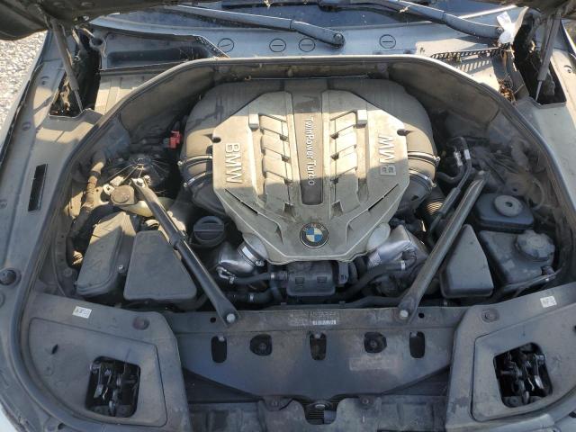 WBASP4C52BC341661 - 2011 BMW 550 XIGT GRAY photo 11