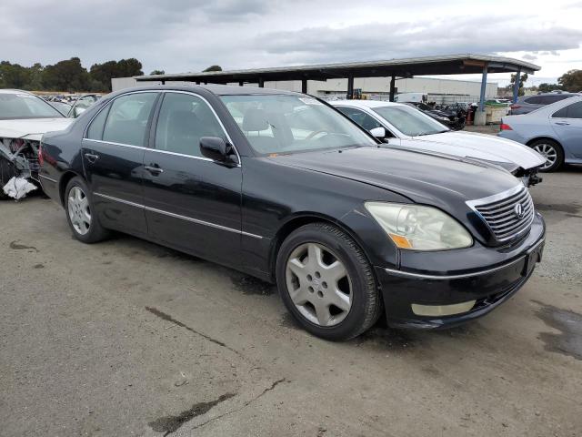 JTHBN36F040161153 - 2004 LEXUS LS 430 BLACK photo 4