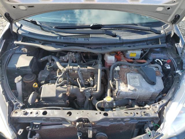 JTDKDTB35E1060766 - 2014 TOYOTA PRIUS C GRAY photo 11