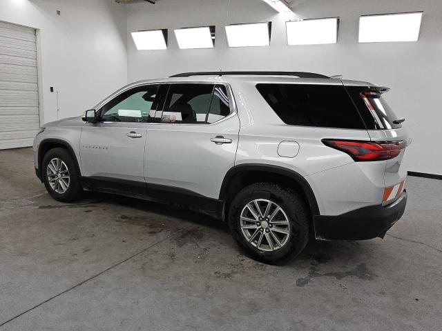 1GNEVMKW7NJ170185 - 2022 CHEVROLET TRAVERSE LT SILVER photo 2