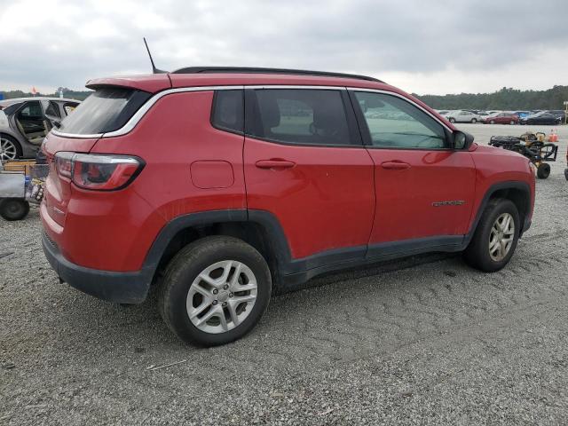 3C4NJDAB2KT659522 - 2019 JEEP COMPASS SPORT Rouge photo 3