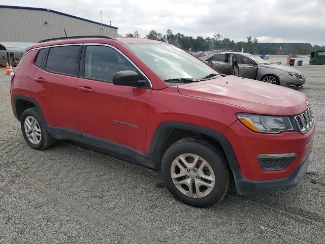 3C4NJDAB2KT659522 - 2019 JEEP COMPASS SPORT Rouge photo 4