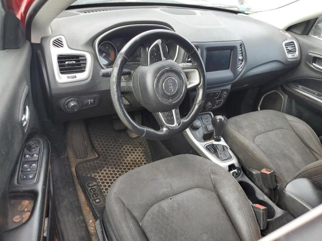 3C4NJDAB2KT659522 - 2019 JEEP COMPASS SPORT Rouge photo 8
