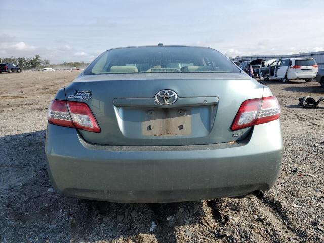 4T1BF3EK3BU727093 - 2011 TOYOTA CAMRY BASE BLUE photo 6