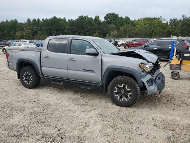 3TMCZ5ANXKM213550 - 2019 TOYOTA TACOMA DOUBLE CAB ვერცხლისფერი ფოტო 4