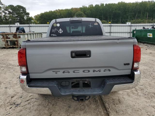 3TMCZ5ANXKM213550 - 2019 TOYOTA TACOMA DOUBLE CAB ვერცხლისფერი ფოტო 6