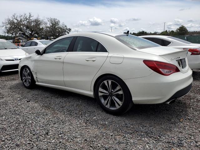 WDDSJ4EB4GN319587 - 2016 MERCEDES-BENZ CLA 250 WHITE photo 2