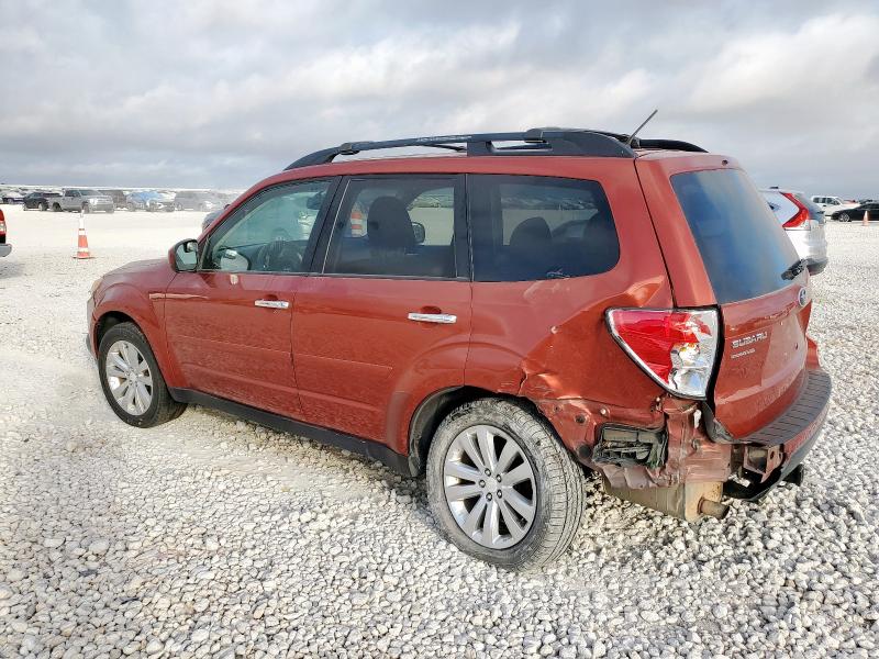 JF2SHADC1BH771763 - 2011 SUBARU FORESTER 2.5X PREMIUM BURGUNDY photo 2