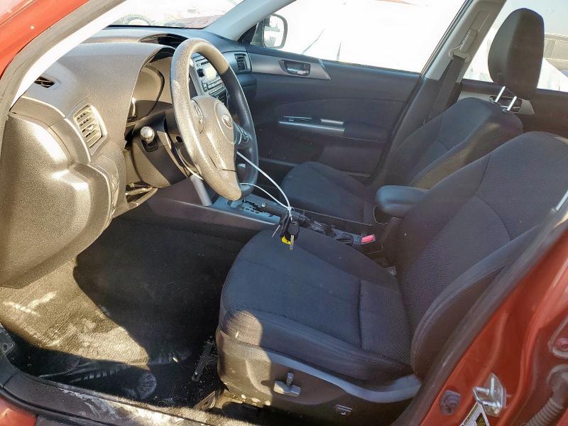 JF2SHADC1BH771763 - 2011 SUBARU FORESTER 2.5X PREMIUM BURGUNDY photo 7