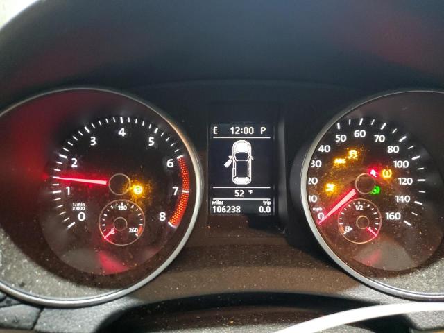 WVWDA7AJ9AW296360 - 2010 VOLKSWAGEN GOLF Արծաթագույն լուսանկար 9