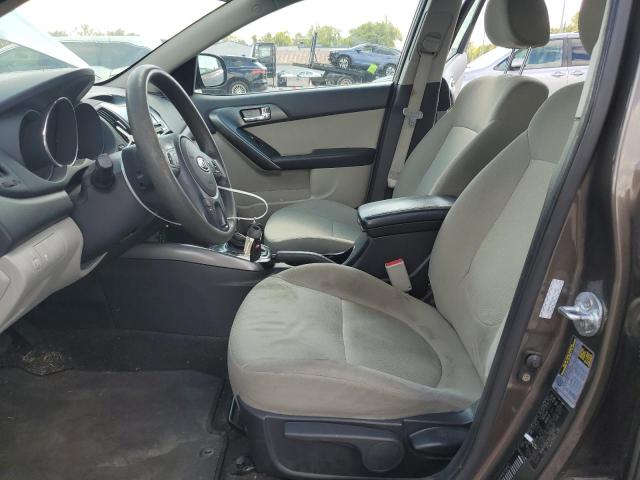 KNAFU4A23D5735857 - 2013 KIA FORTE EX فحمي صورة 7