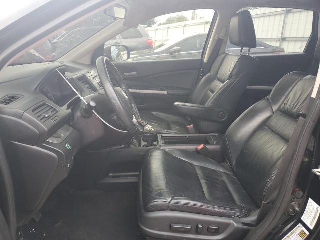 5J6RM3H75EL020047 - 2014 HONDA CR-V EXL BLACK photo 7