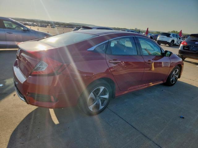 19XFC2F6XLE005565 - 2020 HONDA CIVIC LX RED photo 3