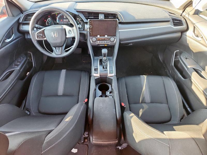 19XFC2F6XLE005565 - 2020 HONDA CIVIC LX RED photo 8