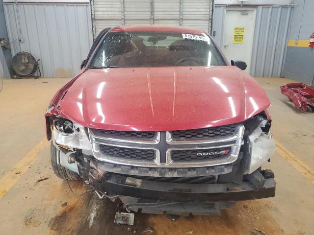 1C3CDZAB2EN199721 - 2014 DODGE AVENGER SE RED photo 5
