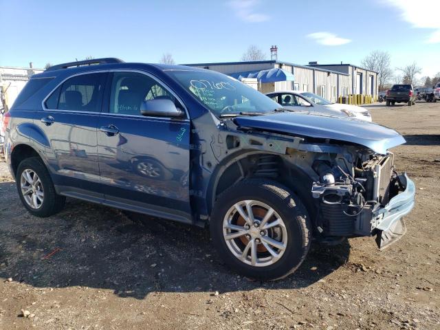 2GNALCEK0G6180760 - 2016 CHEVROLET EQUINOX LT BLUE photo 4