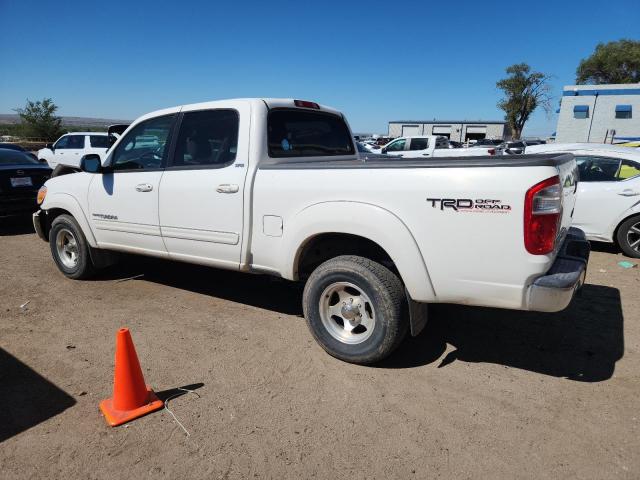 5TBDT44106S554348 - 2006 TOYOTA TUNDRA DOUBLE CAB SR5 WHITE photo 2