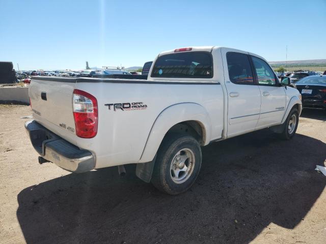 5TBDT44106S554348 - 2006 TOYOTA TUNDRA DOUBLE CAB SR5 WHITE photo 3