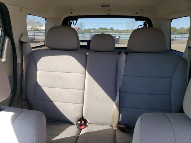 1FMCU0DG6AKC71574 - 2010 FORD ESCAPE XLT BLACK photo 10