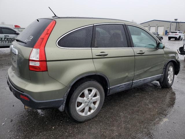 5J6RE38788L001848 - 2008 HONDA CR-V EXL GREEN photo 3