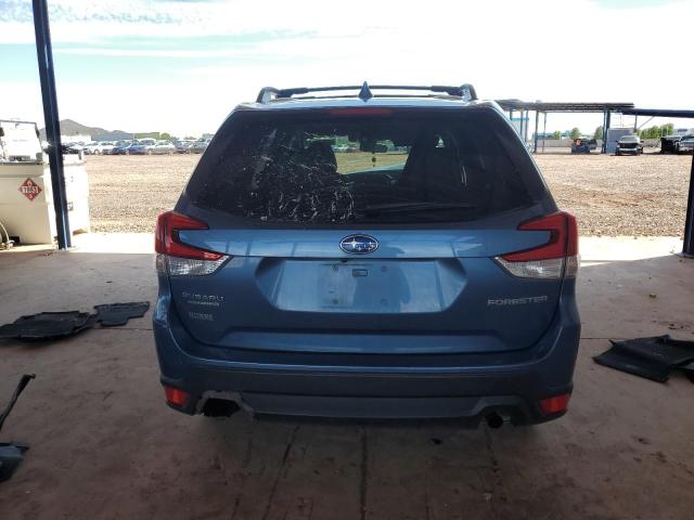 JF2SKAJC9LH516754 - 2020 SUBARU FORESTER PREMIUM BLUE photo 6
