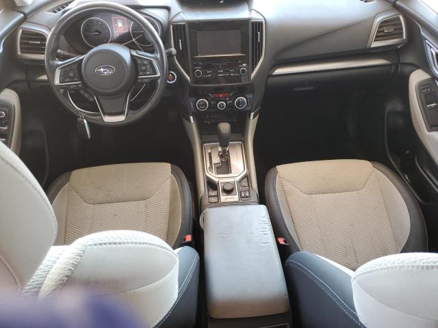 JF2SKAJC9LH516754 - 2020 SUBARU FORESTER PREMIUM BLUE photo 8