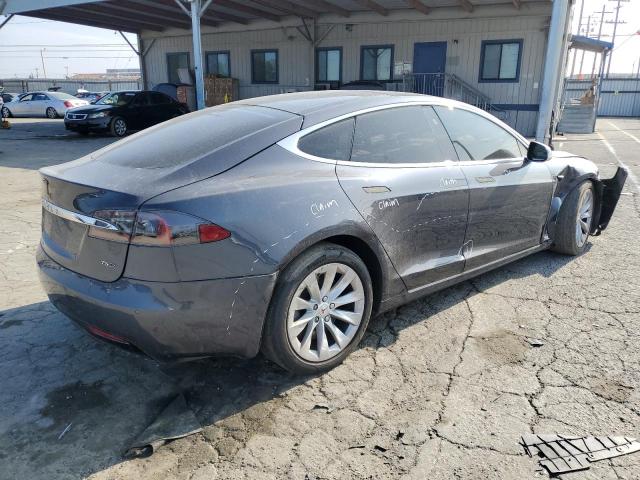 5YJSA1E27JF283456 - 2018 TESLA MODEL S Szary zdjęcie 3