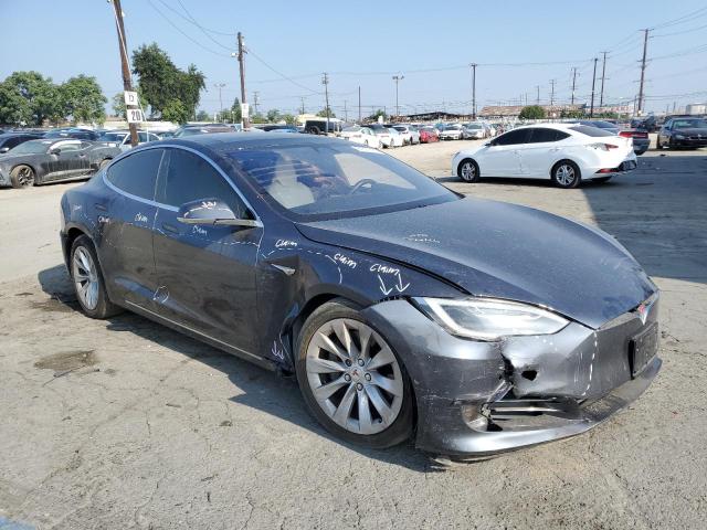 5YJSA1E27JF283456 - 2018 TESLA MODEL S Szary zdjęcie 4