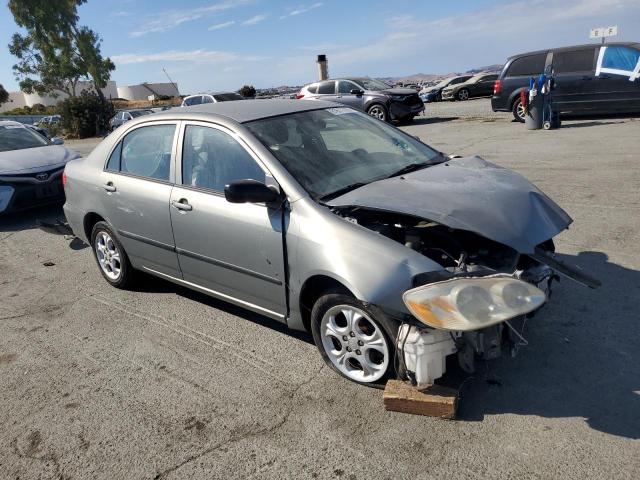 1NXBR32E34Z262601 - 2004 TOYOTA COROLLA CE Argent photo 4