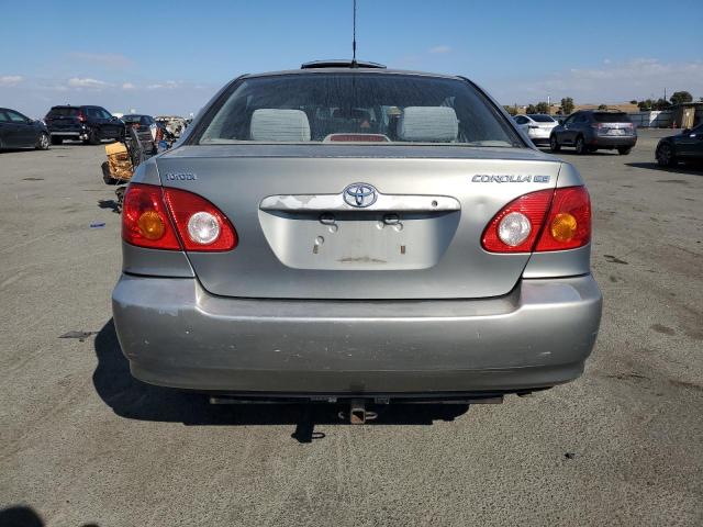 1NXBR32E34Z262601 - 2004 TOYOTA COROLLA CE Argent photo 6