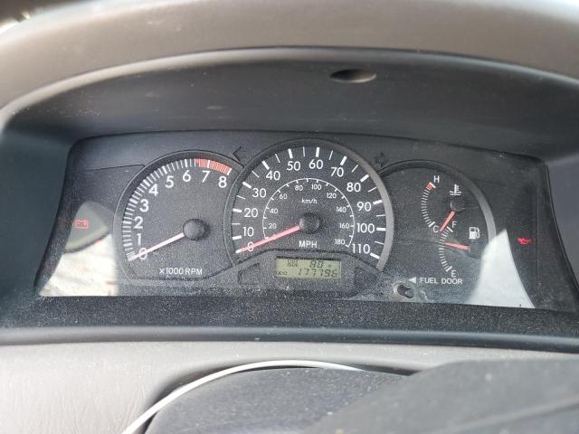 1NXBR32E34Z262601 - 2004 TOYOTA COROLLA CE Argent photo 9